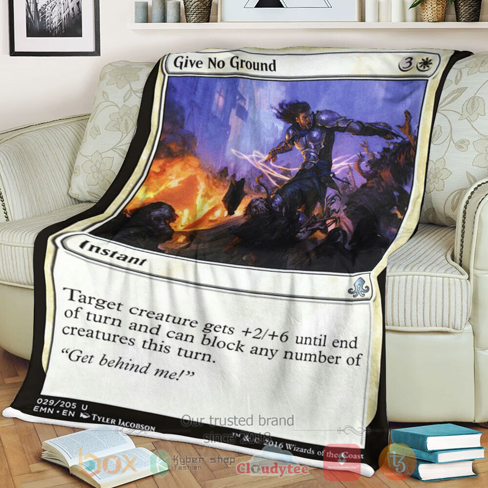 HOT Game Magic The Gathering Emn 29 Give No Ground Blanket 1 HOT Game Magic The Gathering Emn 29 Give No Ground Blanket