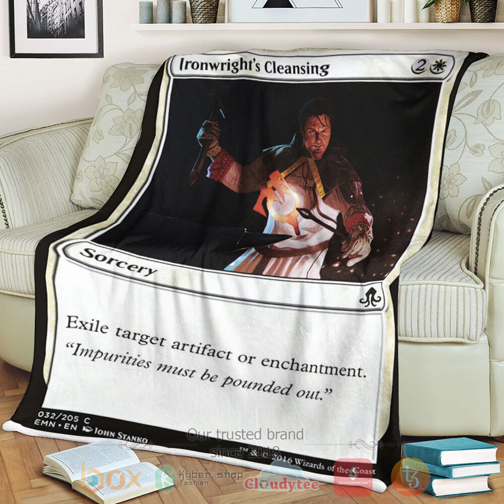 HOT Game Magic The Gathering Emn 32 Ironwright S Cleansing Blanket 1 HOT Game Magic The Gathering Emn 32 Ironwright S Cleansing Blanket