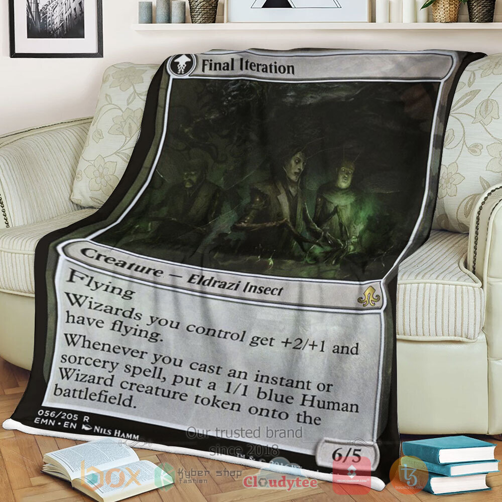 HOT Game Magic The Gathering Emn 56 Final Iteration Blanket 1 HOT Game Magic The Gathering Emn 56 Final Iteration Blanket