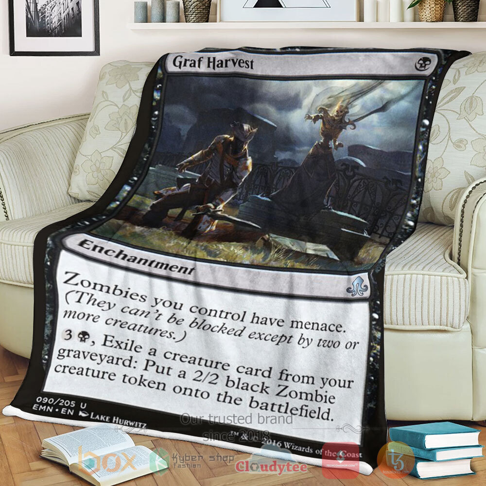HOT Game Magic The Gathering Emn 90 Graf Harvest Blanket 2 HOT Game Magic The Gathering Emn 90 Graf Harvest Blanket