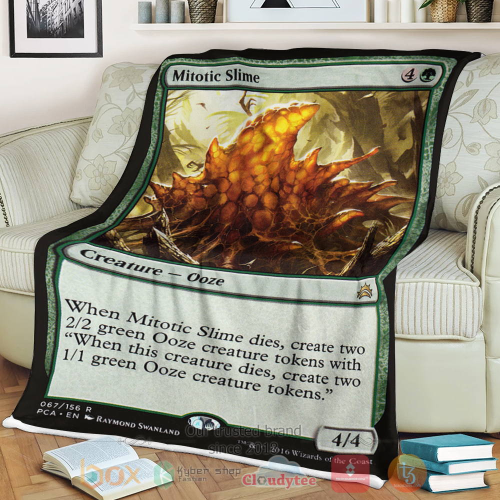 HOT Game Magic The Gathering Mitotic Slime Blanket