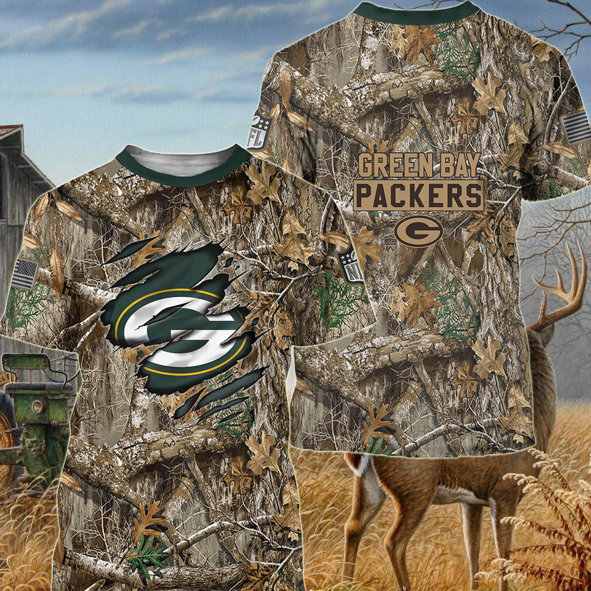 HOT Green Bay Packers NFL shirt hoodie 1 2 3 4 5 6 7