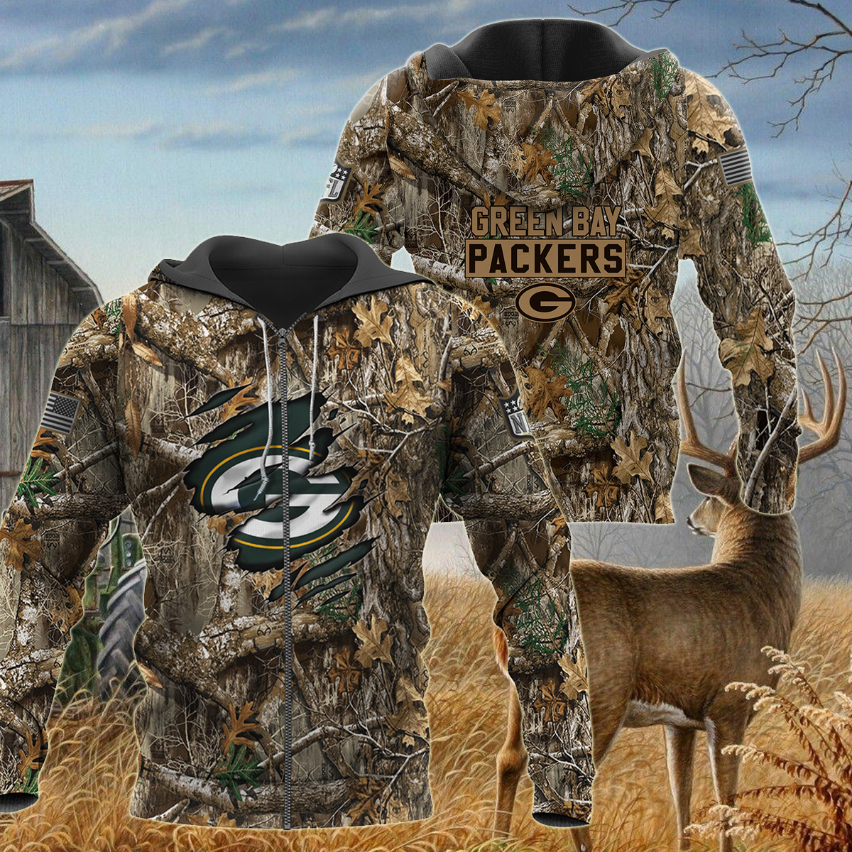 HOT Green Bay Packers NFL shirt hoodie 1 2 3 4 5 6 7 8 9 10