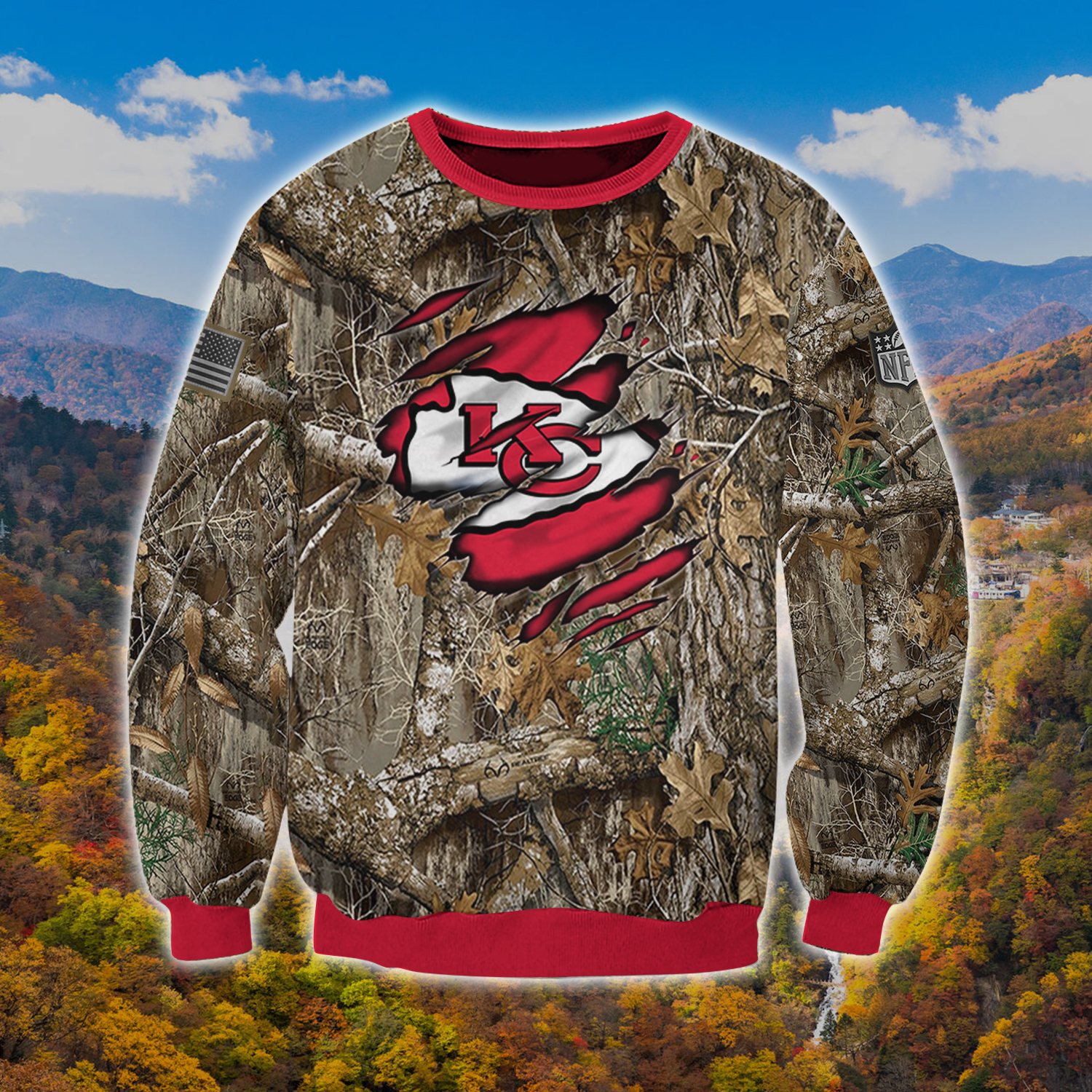 NFL Kansas City Chiefs 3d shirt, hoodie 7 HOT Kansas City Chiefs NFL shirt hoodie 1 2 3 4 5 6