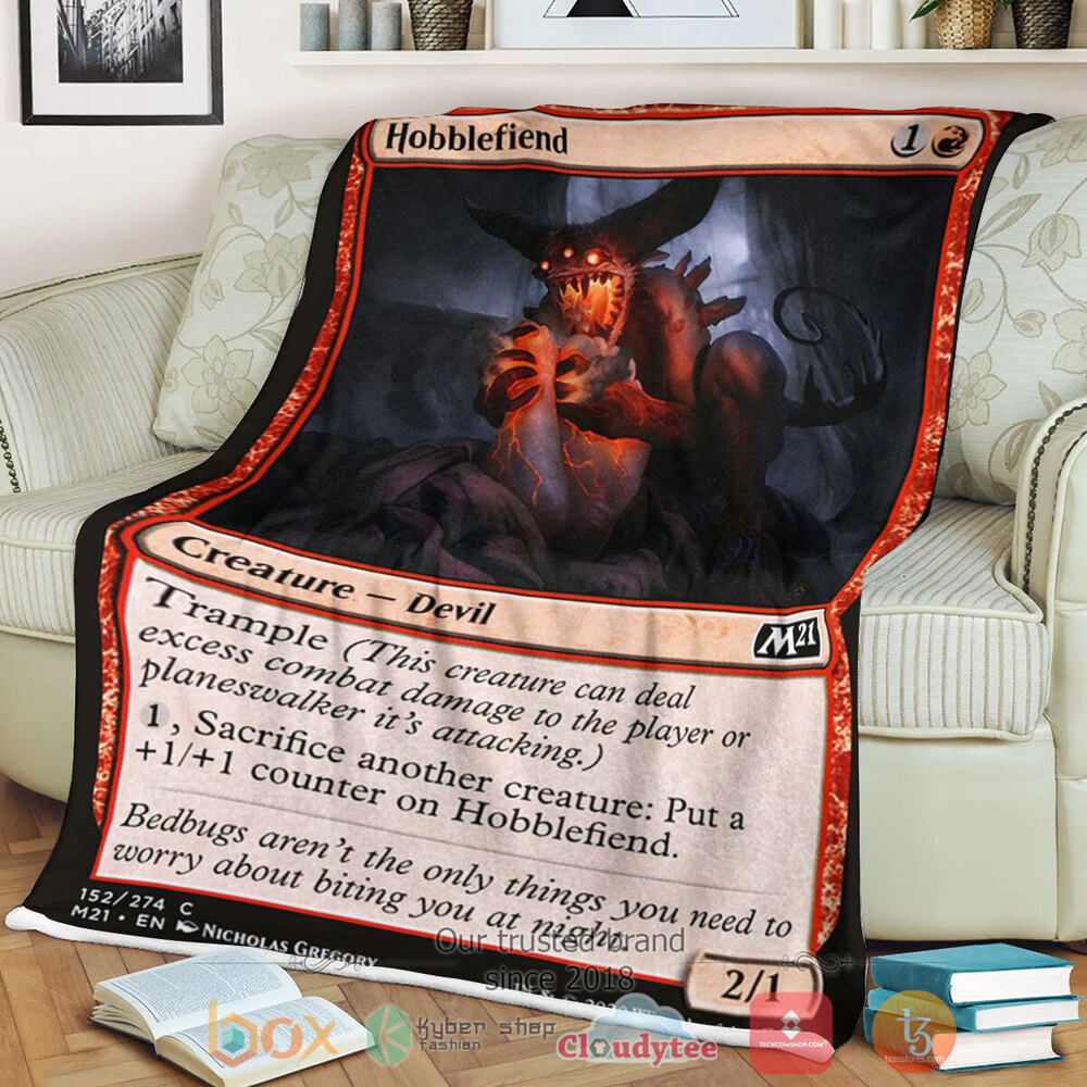 HOT Magic The Gathering Game 152 Hobblefiend Blanket 2 HOT Magic The Gathering Game 152 Hobblefiend Blanket