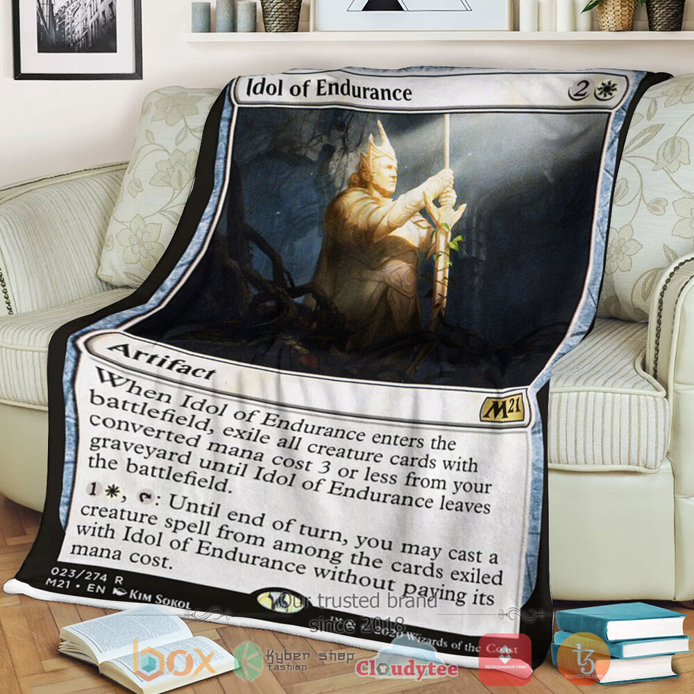 HOT Magic The Gathering Game 23 Idol Of Endurance Blanket 2 HOT Magic The Gathering Game 23 Idol Of Endurance Blanket