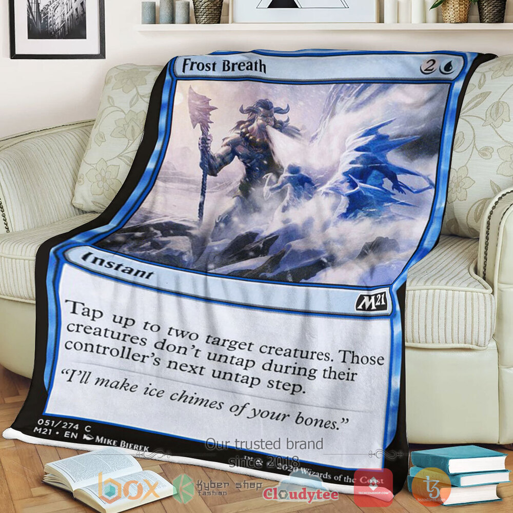 HOT Magic The Gathering Game 51 Frost Breath Blanket 2 HOT Magic The Gathering Game 51 Frost Breath Blanket