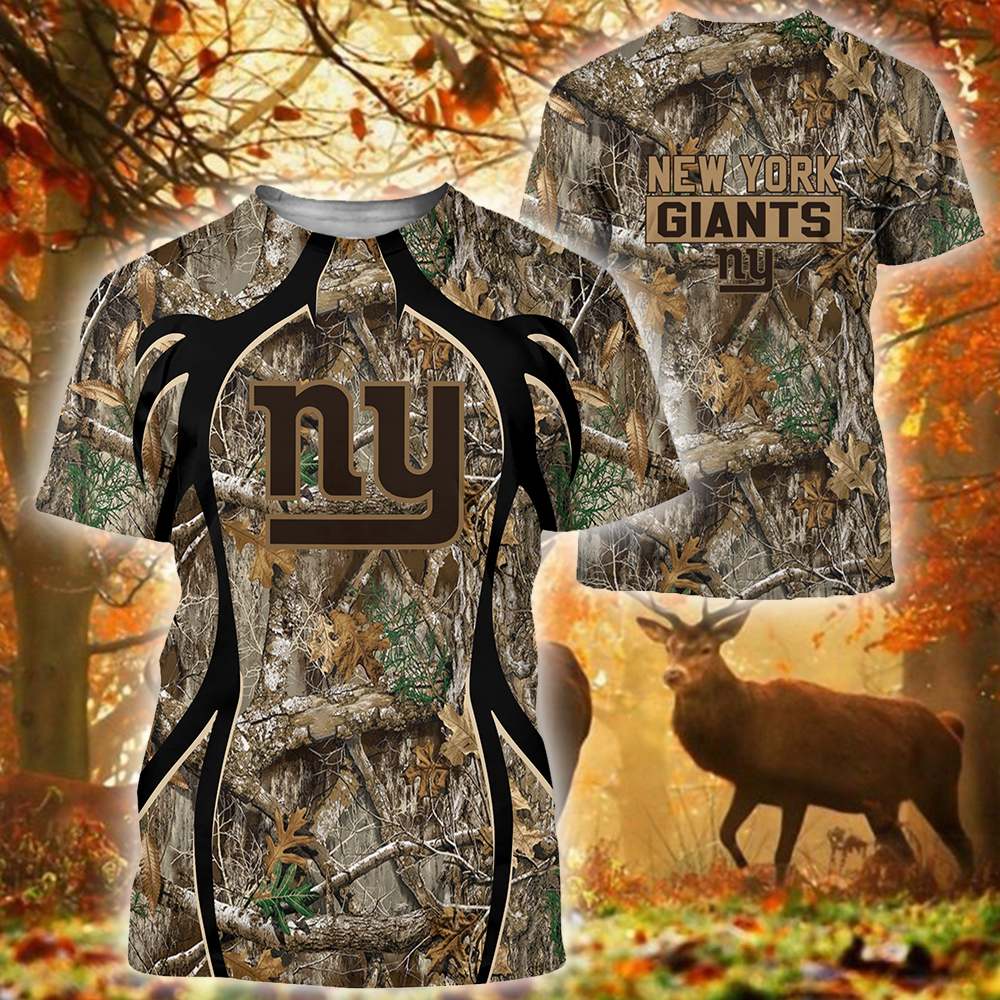 HOT New York Giants Hunting Camo NFL shirt hoodie 1 2 3