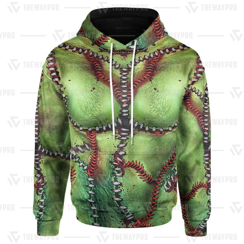 Halloween Frankenstein Cosplay 3D All Over Printed Hoodie