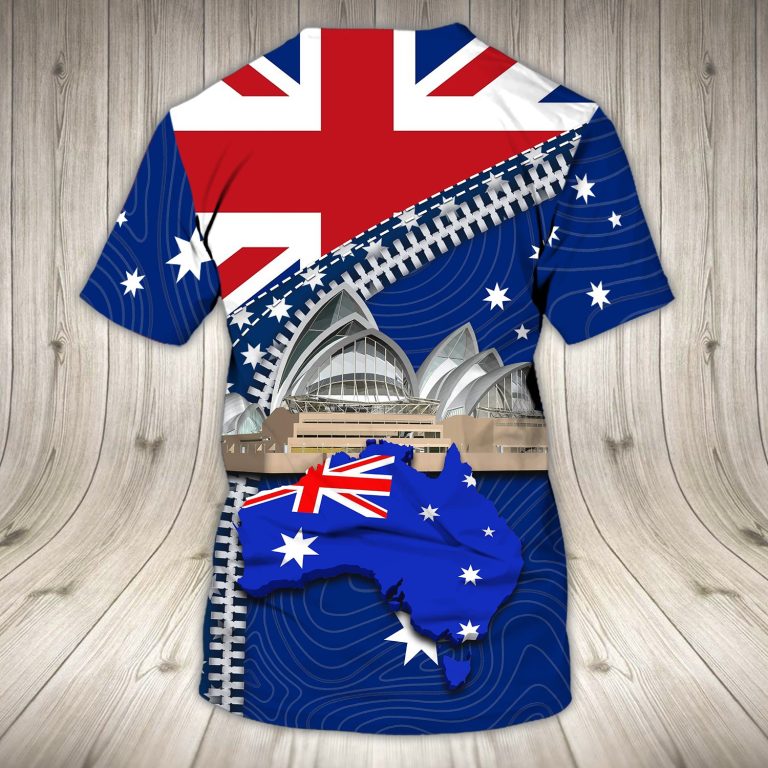 Happy Australia Day 26 January 3d shirt 1