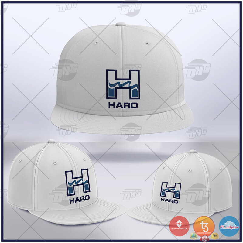 Haro Racing BMX White Cap