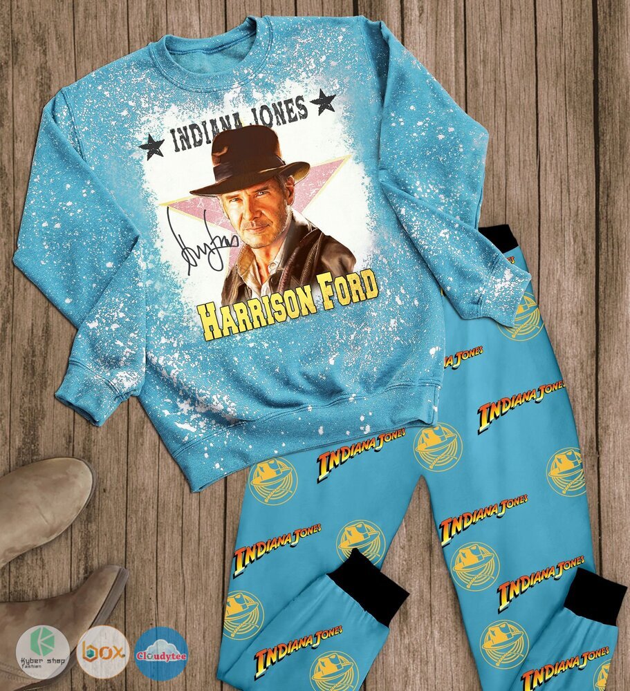 Indiana Jones Harrison Ford long sleeves Pajamas Set
