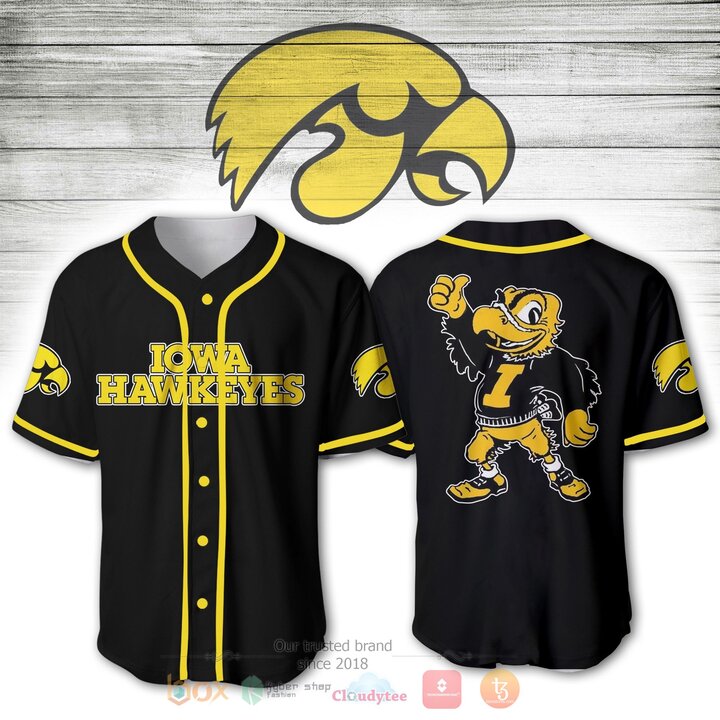 BEST Iowa Hawkeyes Baseball Jerseys 2 Iowa Hawkeyes Baseball Jersey Shirt