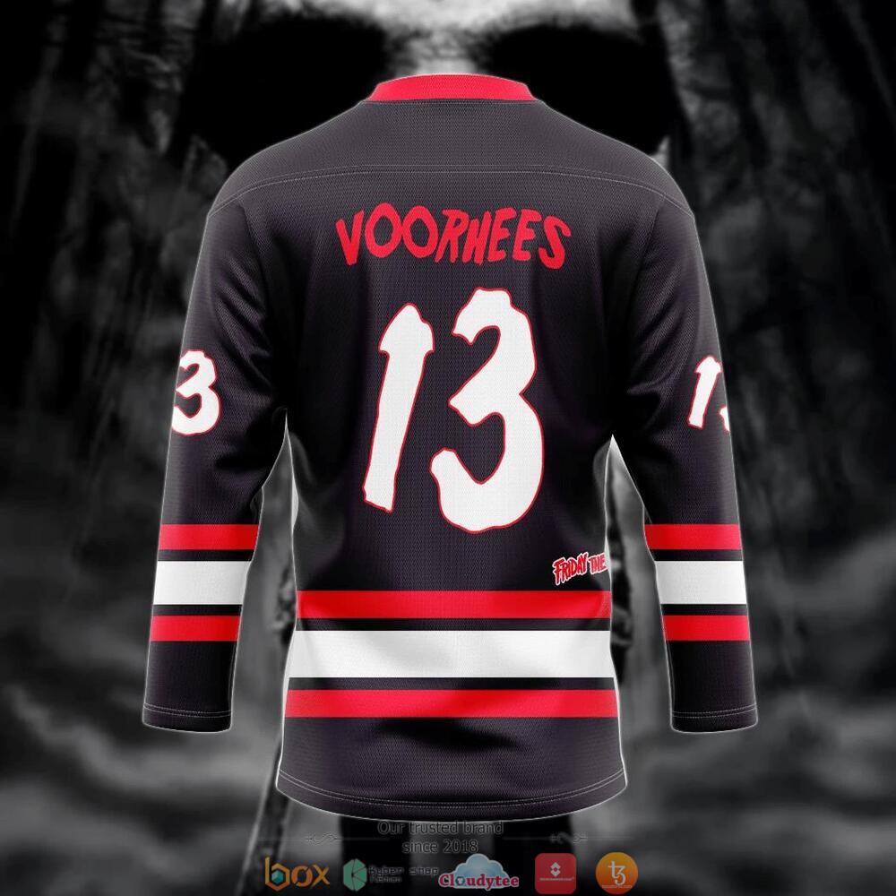 NEW Jason Voorhees hockey jersey 4 Jason Voorhees hockey jersey 1 2 3