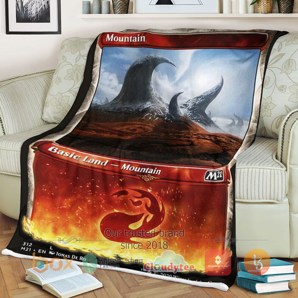Magic The Gathering M21 312 Mountain Blanket