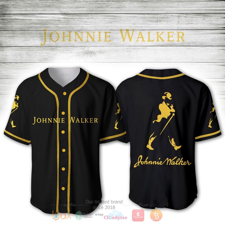Johnnie Walker Baseball Jersey Shirt
