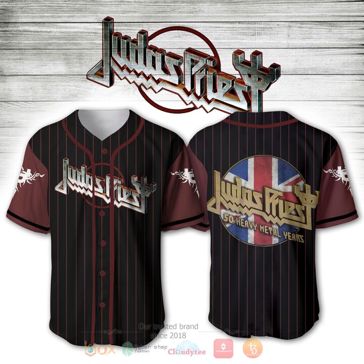 Judas Priest band Baseball Jersey Shirt