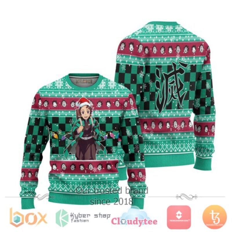 Kamado Tanjiro Demon Slayer Anime Christmas Sweater