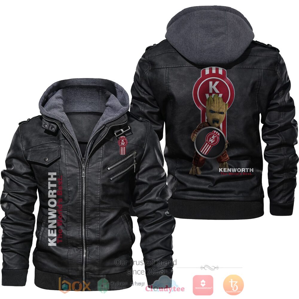 Kenworth The Worlds Best Groot Leather Jacket
