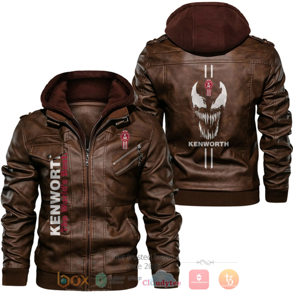 Kenworth The World's Best Venom Leather Jacket 2 Kenworth The Worlds Best Venom Leather Jacket 1