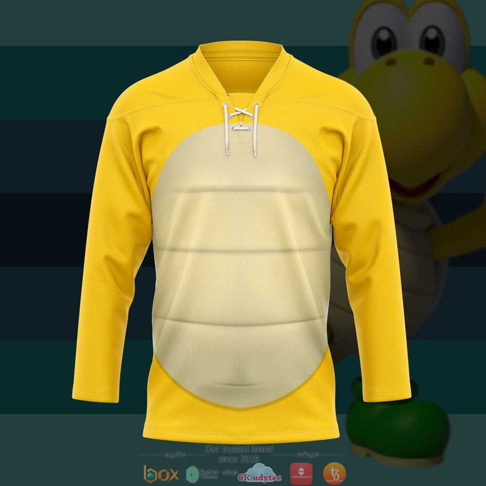 NEW Koopa Troopa hockey jersey 3 Koopa Troopa hockey jersey 1 2