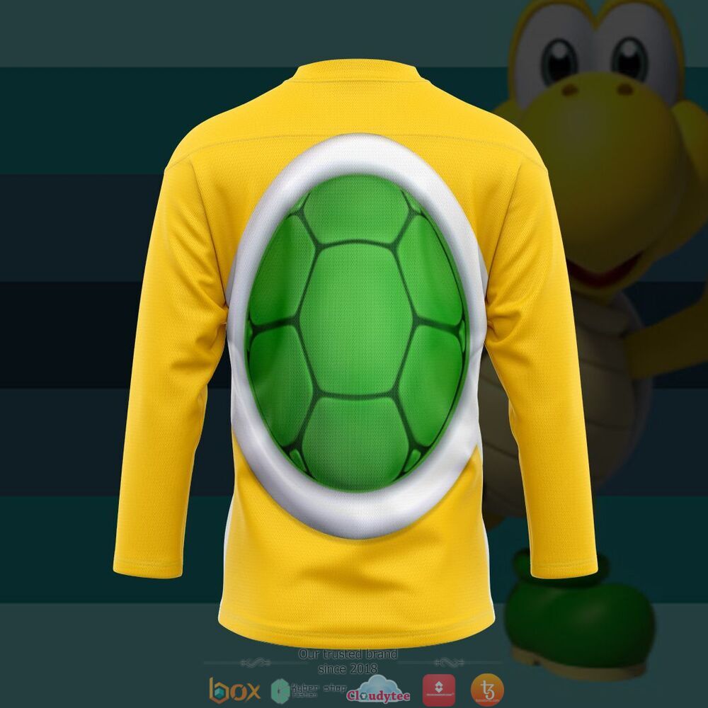 NEW Koopa Troopa hockey jersey 4 Koopa Troopa hockey jersey 1 2 3