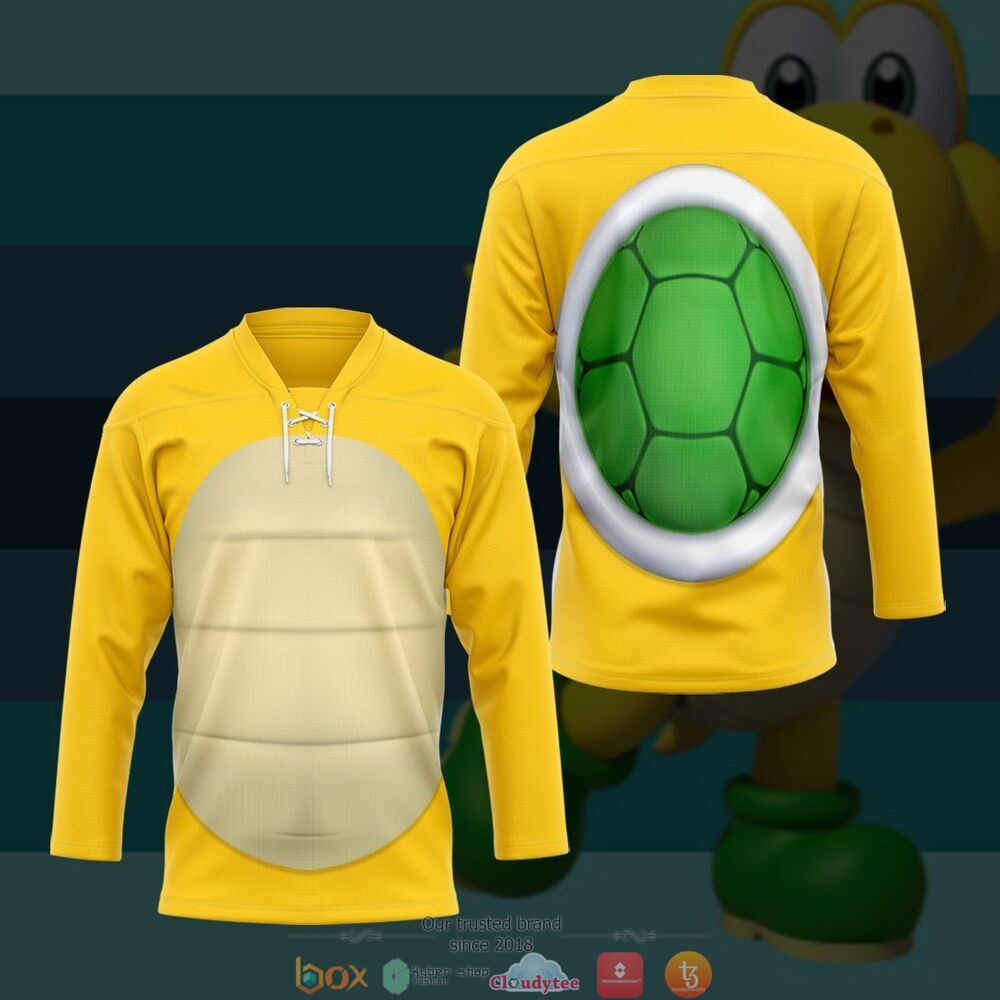 NEW Koopa Troopa hockey jersey 5 Koopa Troopa hockey jersey 1 2 3 4