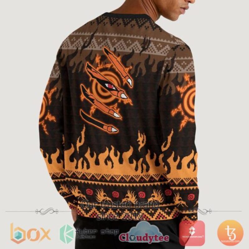 BEST Kurama Naruto Anime Christmas Sweater 5 Kurama Naruto Anime Sweater Christmas 1 2 3 4