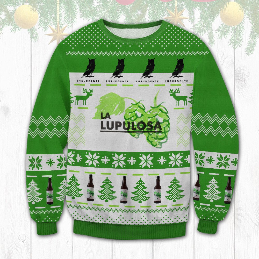 La Lupulosa Beer Christmas Sweater