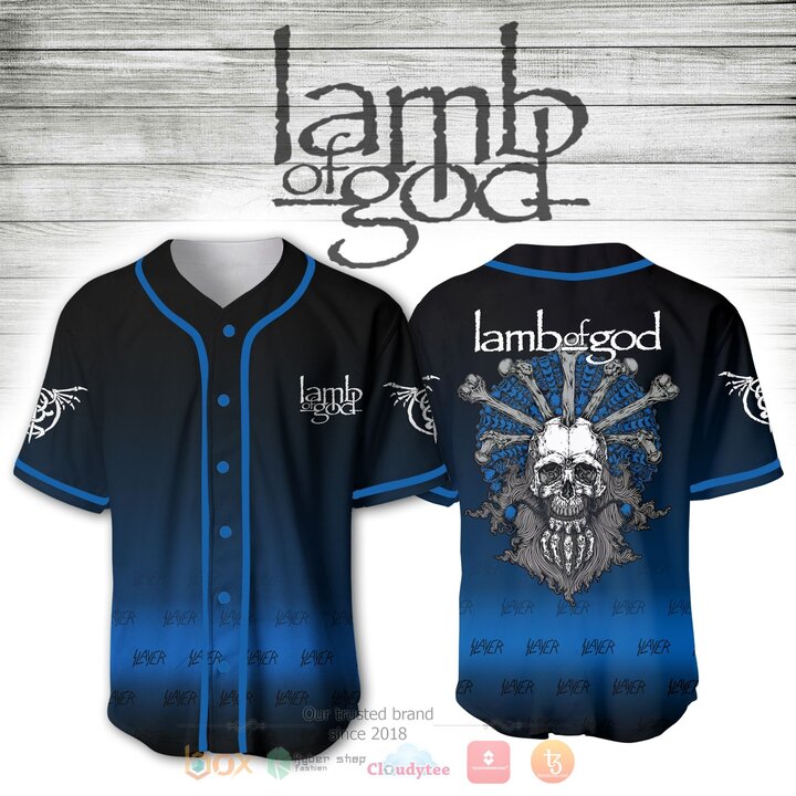Lamb Of God Baseball Jersey Shirt