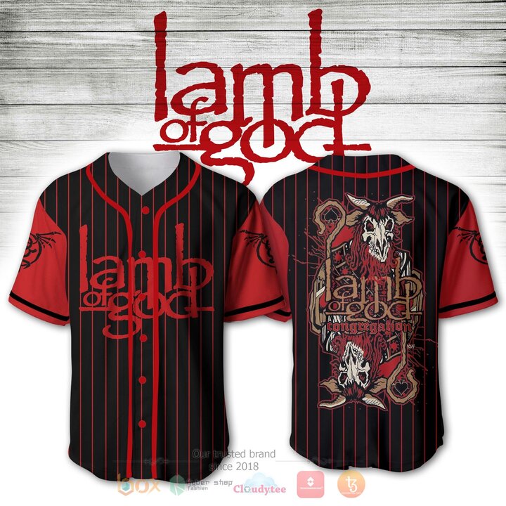 BEST Lamb Of God Congregation Baseball Jerseys 3 Lamb Of God Congregation Baseball Jersey Shirt