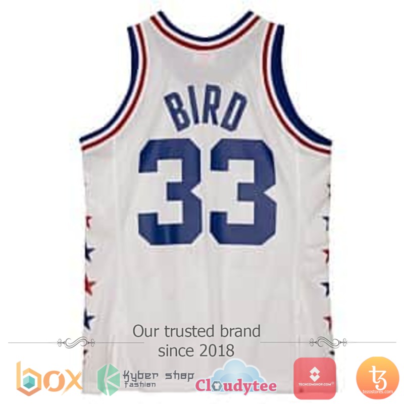 Larry Bird 33 NBA Basketball Jersey 2 Larry Bird 33 NBA Basketball Jersey 1