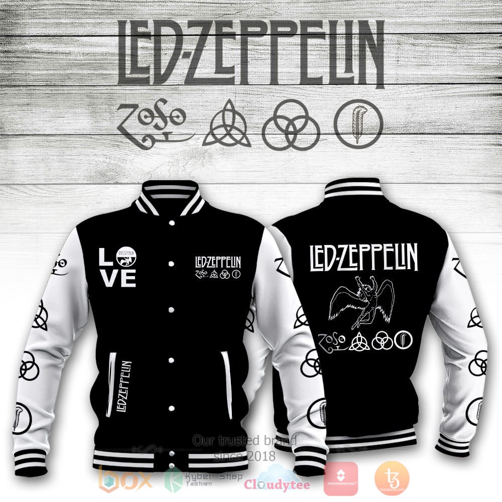Led Zeppelin Band Basketball Jacket