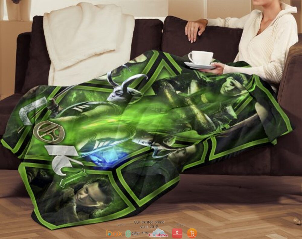 Loki soft blanket 3 Loki Blanket 1 2