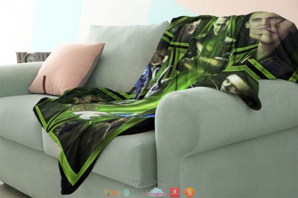 Loki soft blanket 4 Loki Blanket 1 2 3