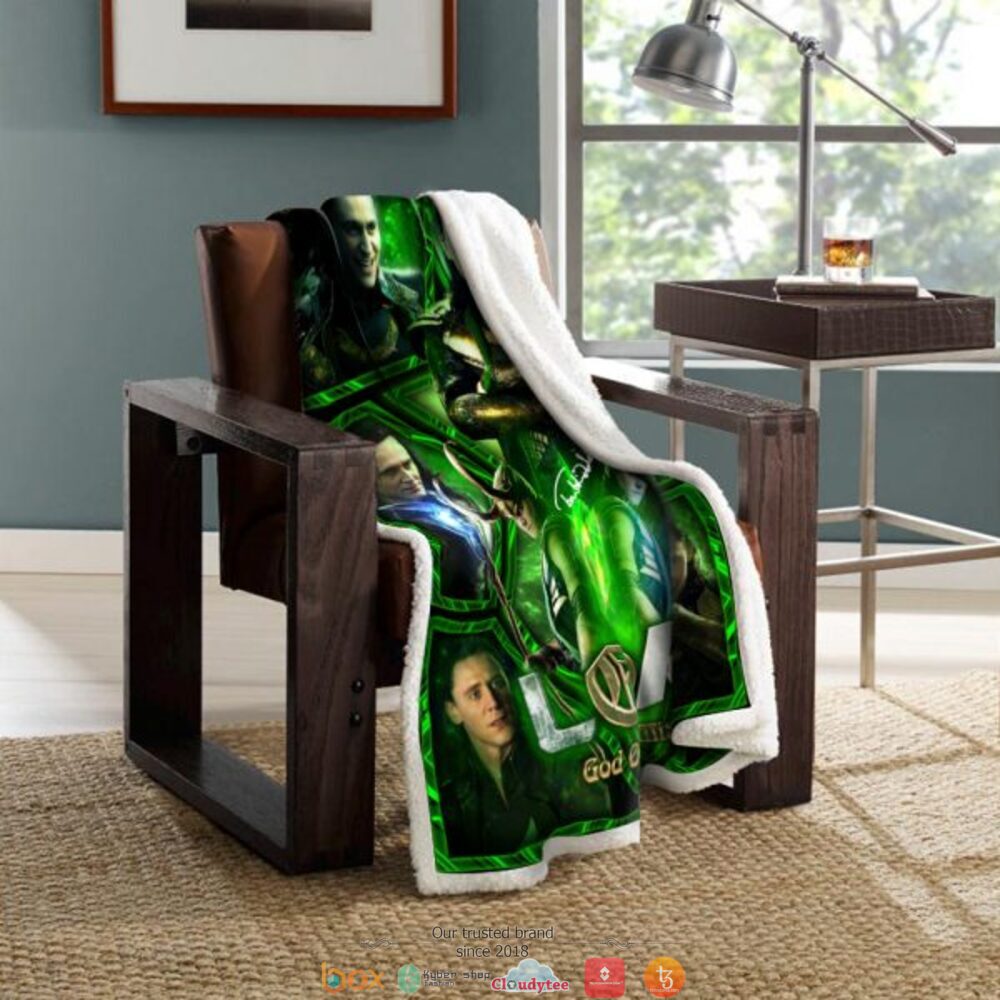 Loki God Of Mischief soft blanket 6 Loki God Of Mischief Blanket 1 2 3 4 5