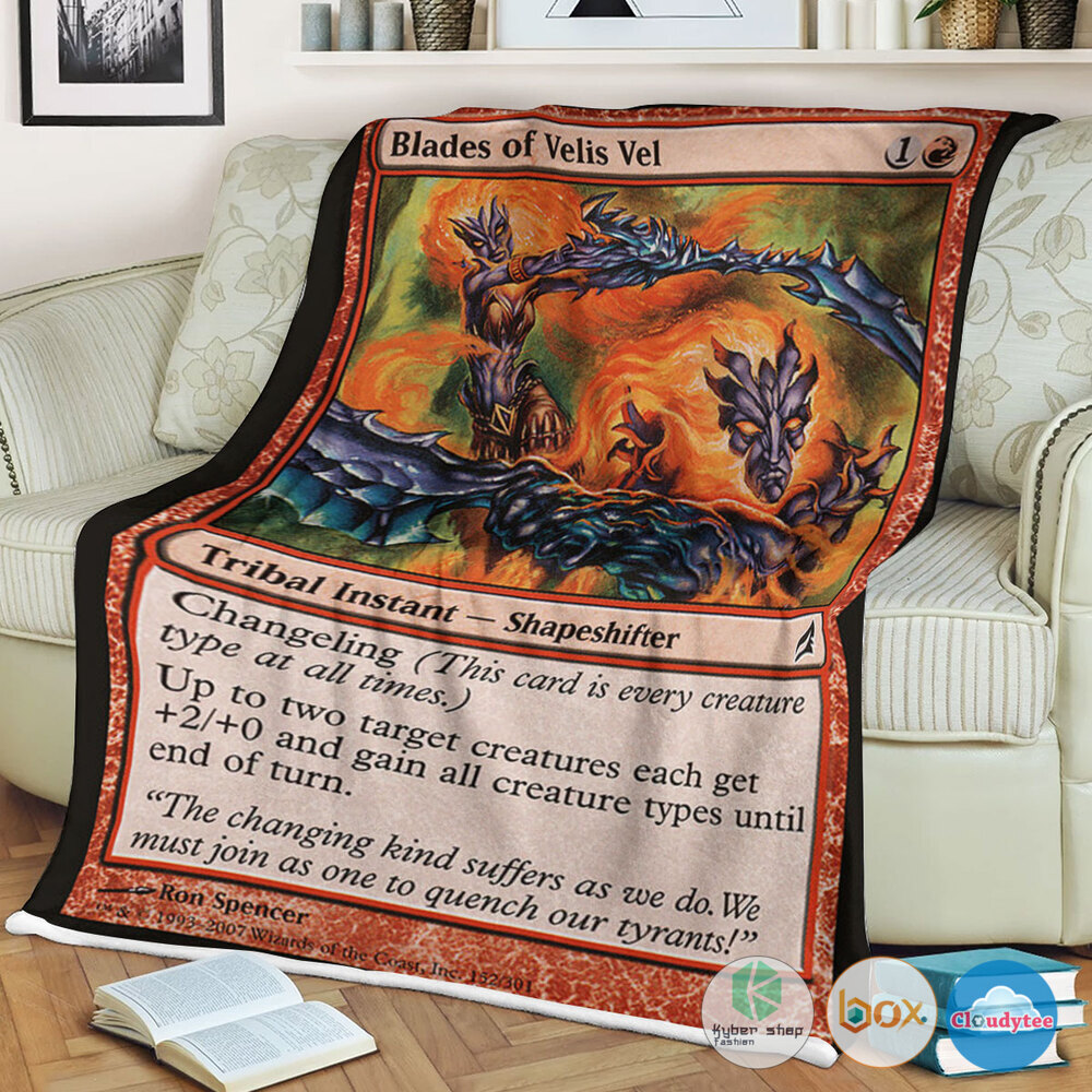 Lorwyn Blades Of Velis Vel Blanket