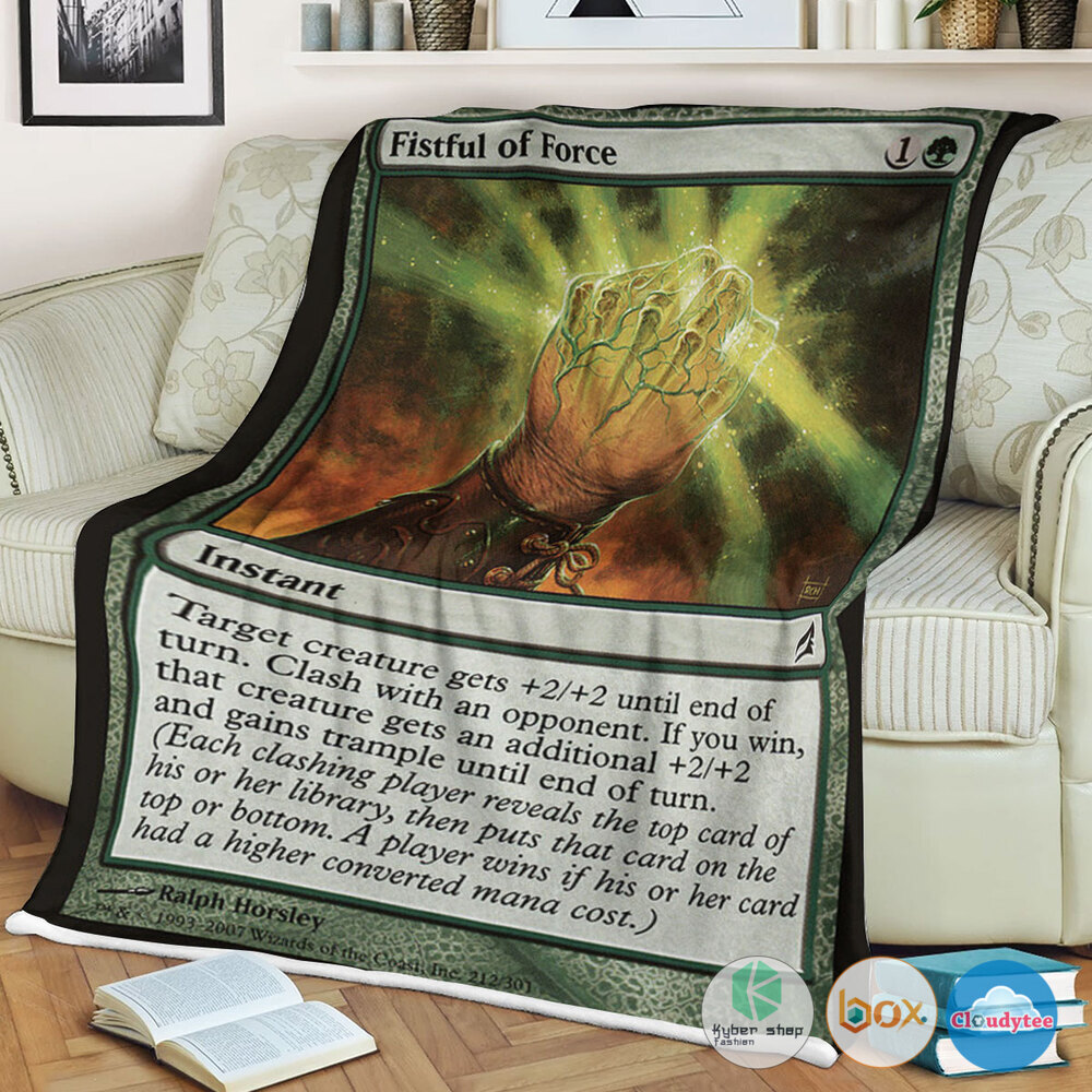 Lorwyn Fistful Of Force Blanket