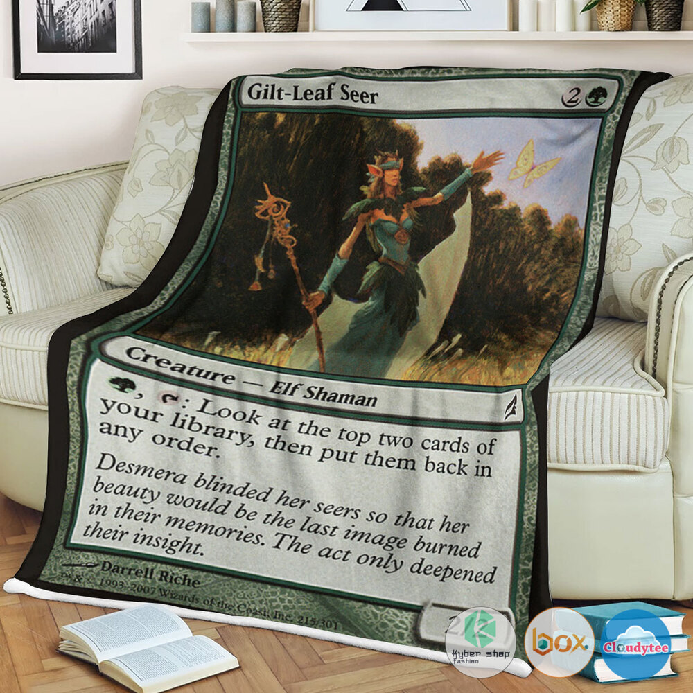 Lorwyn Gilt Leaf Seer Blanket