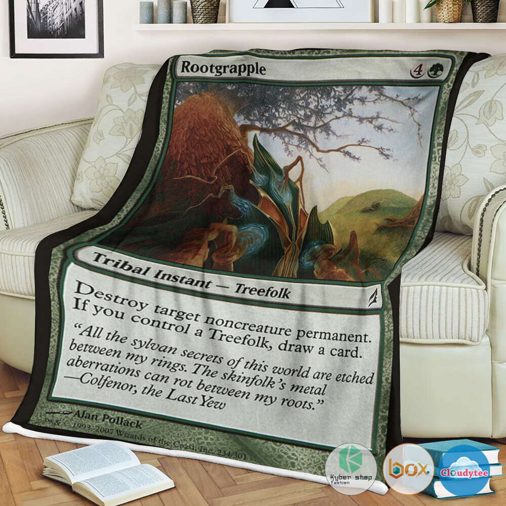 Lorwyn Rootgrapple Blanket