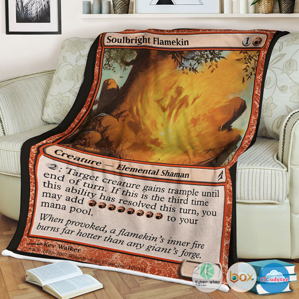 Lorwyn Soulbright Flamekin Blanket