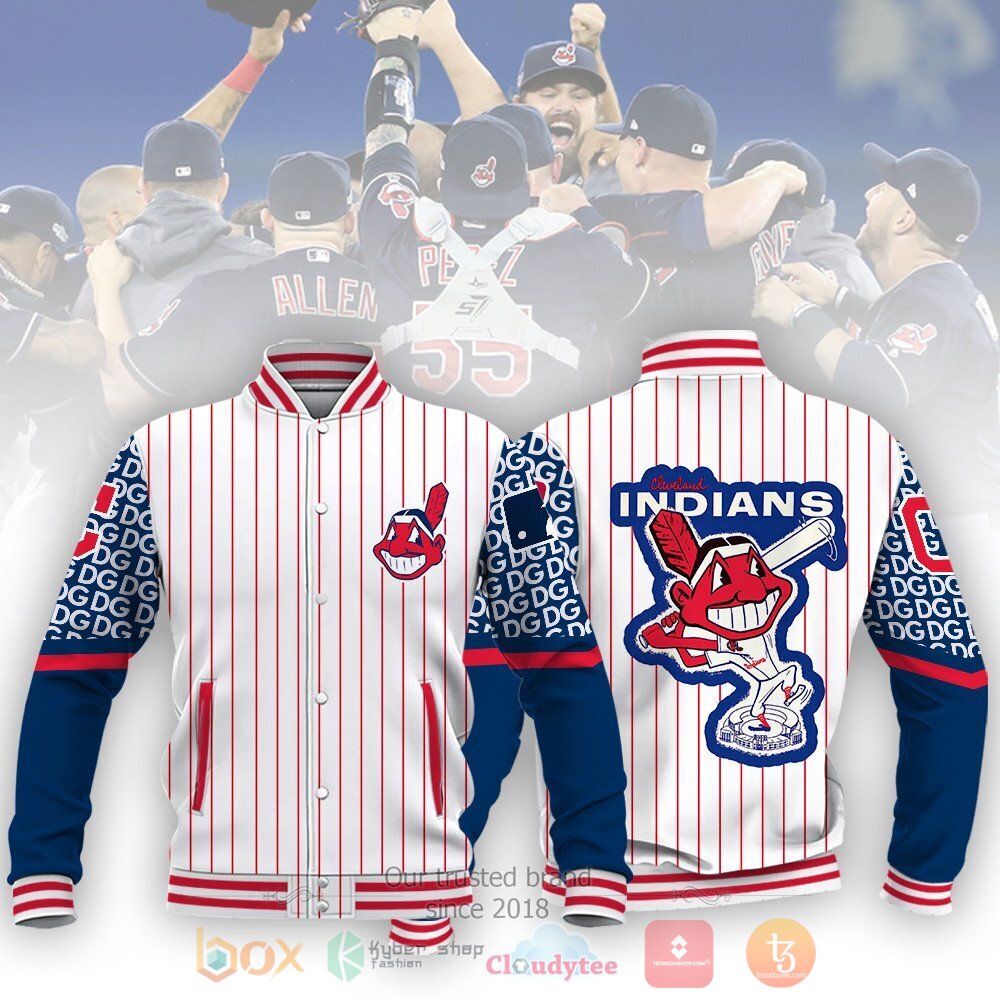 MLB Cleveland Indians Basketball Jacket