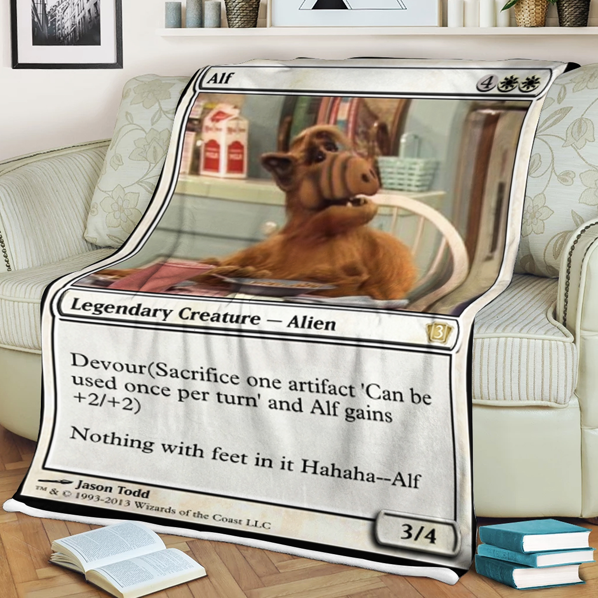 Magic The Gathering ALF Blanket