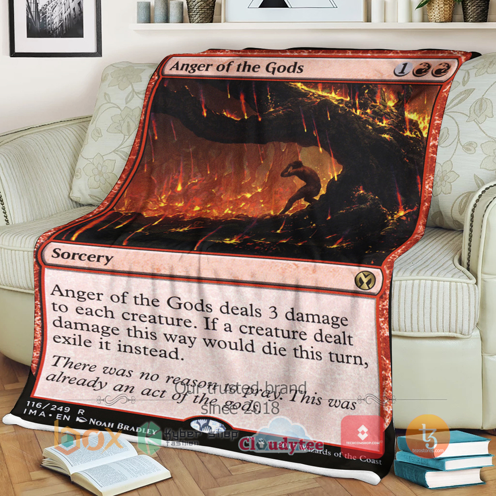 Magic The Gathering Anger of the Gods Blanket