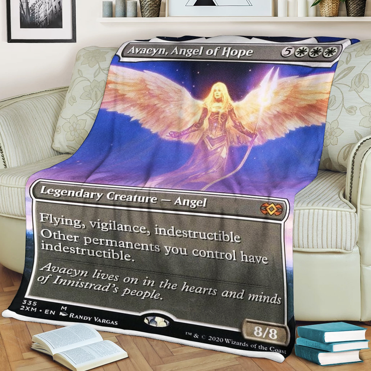 Magic The Gathering Avacyn Angel of Hope Blankets