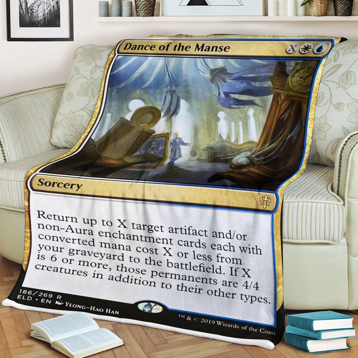 Magic The Gathering Dance Of The Manse Blanket