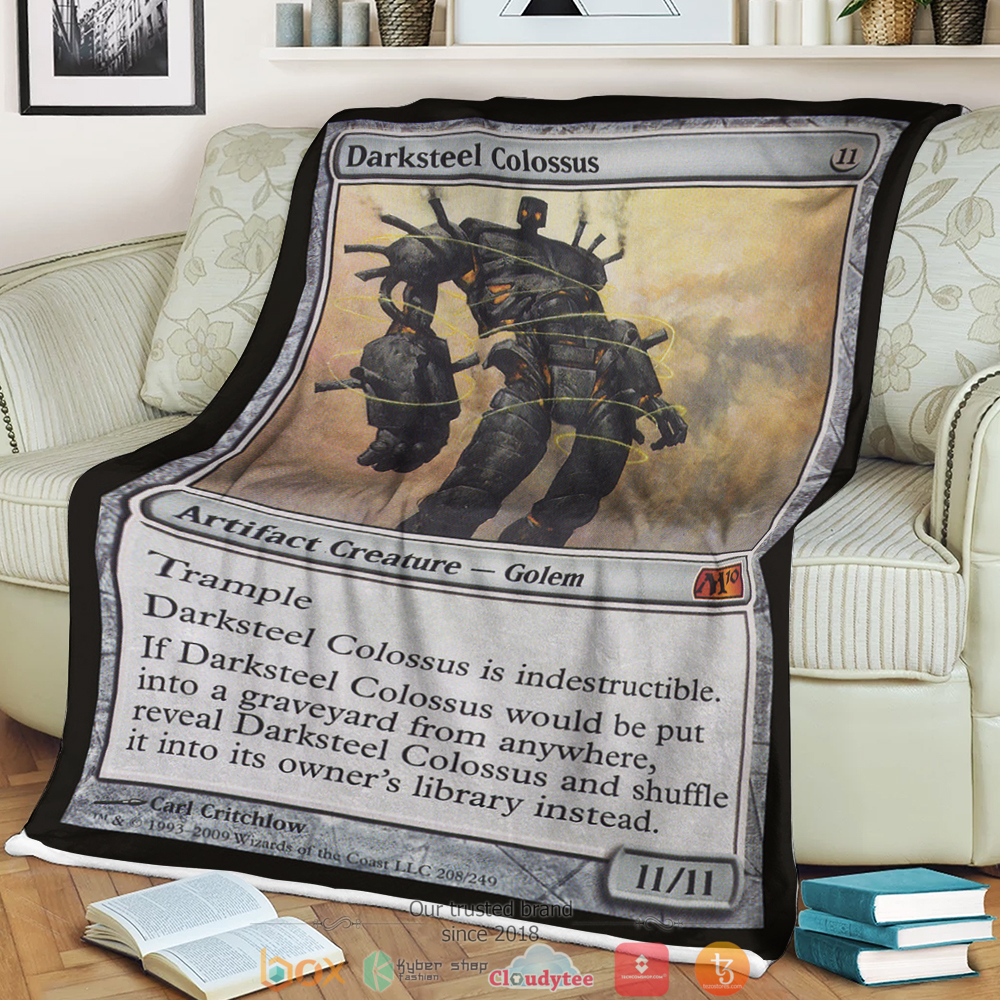 Magic The Gathering Darksteel Colossus Blanket