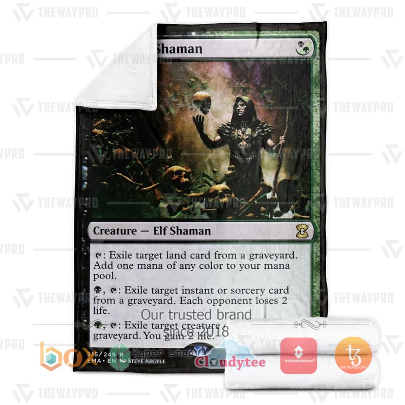 Magic The Gathering Deathrite Shaman Blanket 3 Magic The Gathering Deathrite Shaman Blanket 1 2
