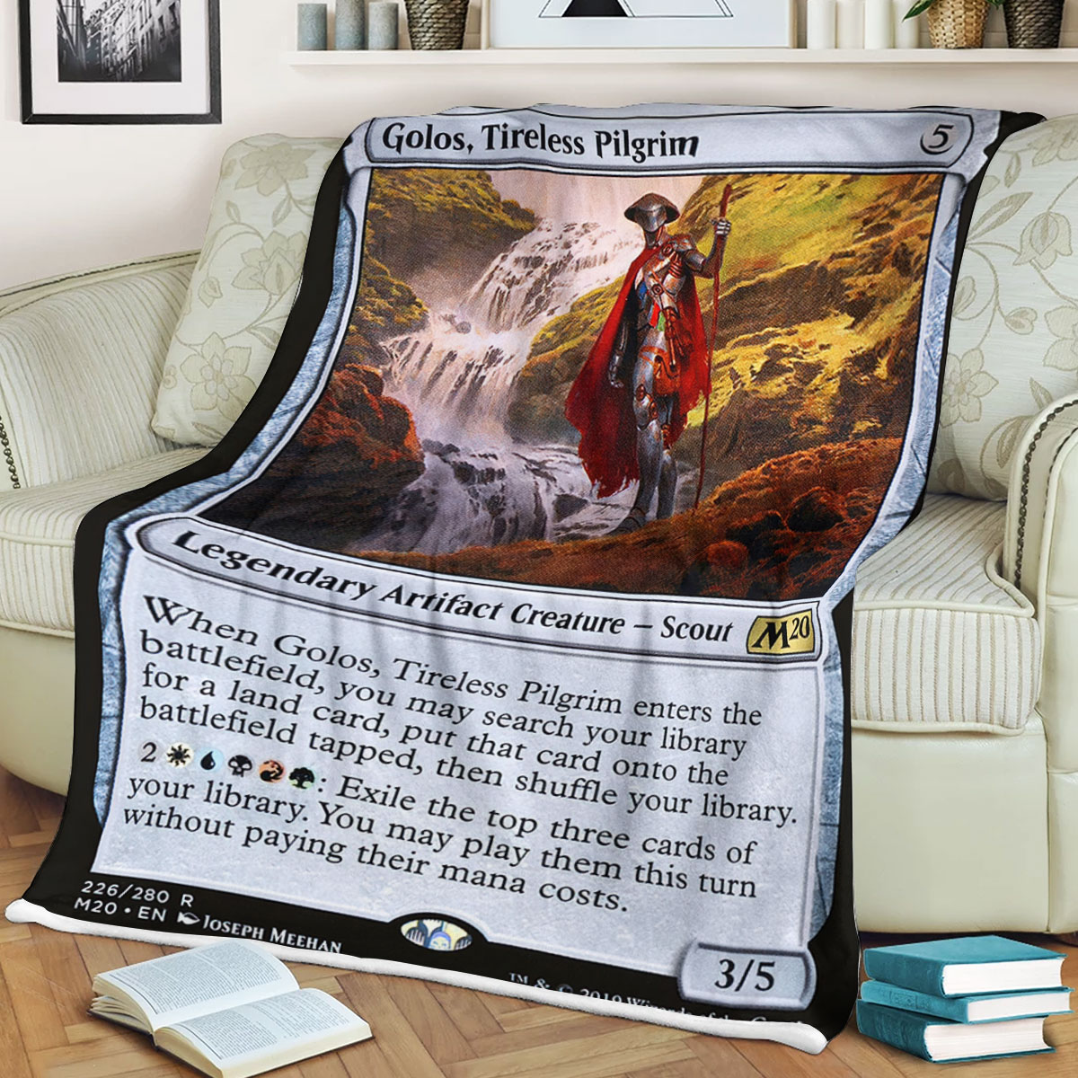 Magic The Gathering GolosTireless Pilgrim Sherpa Blanket