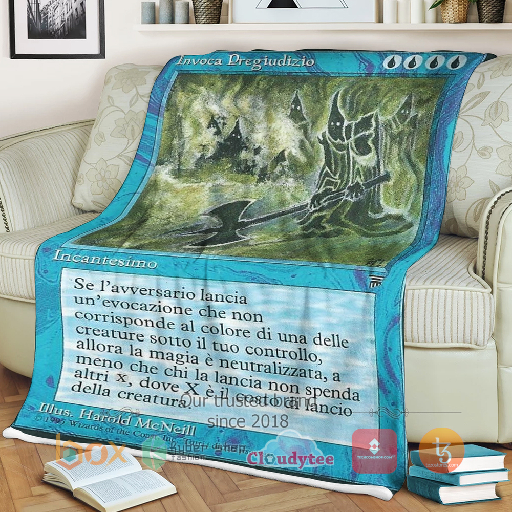 Magic The Gathering Invoke Prejudice Blanket